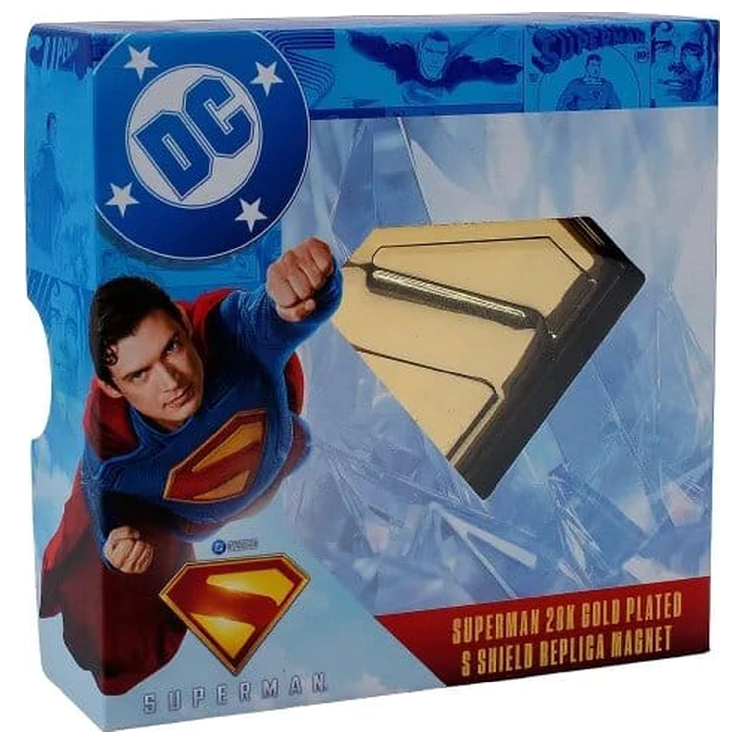 Superman Gold Shield Replica Magnet produktová fotografia