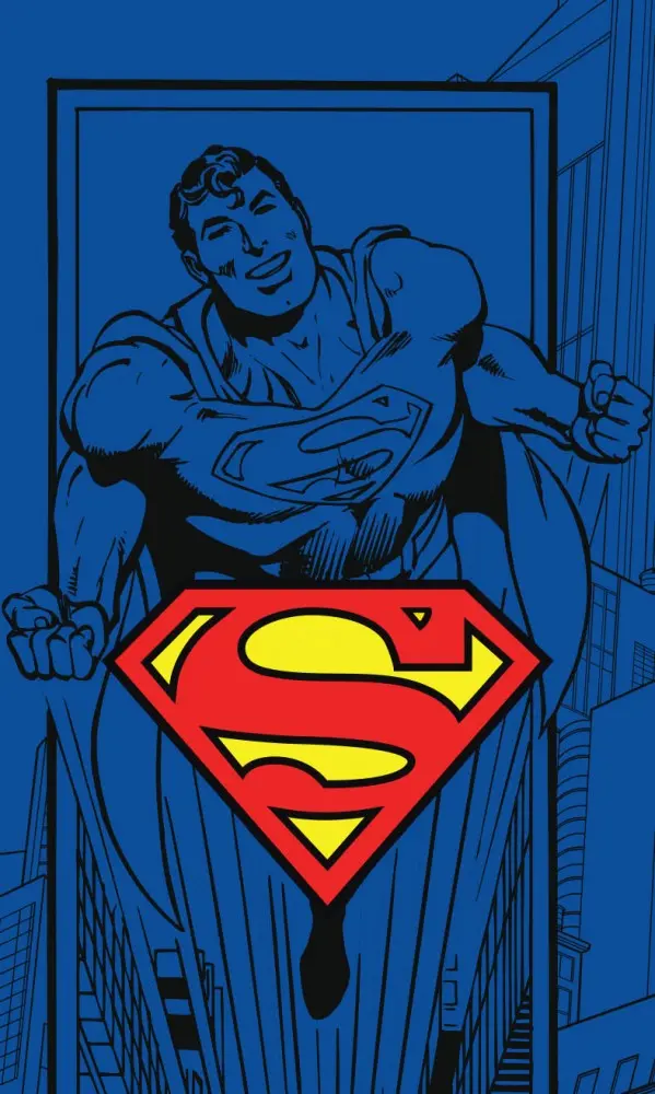 Superman uterák na ruky a tvár, uterák 30*50cm produktová fotografia