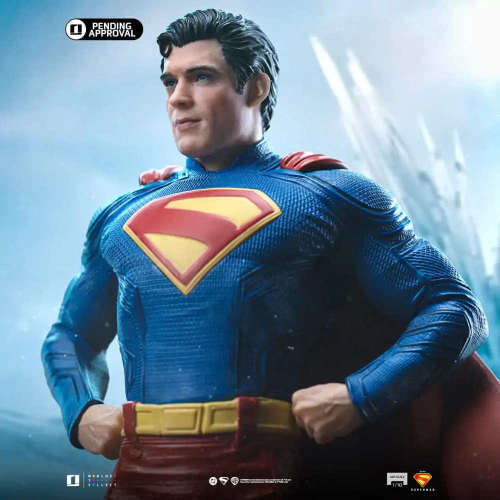Superman Legacy Art Scale Socha 1/10 Superman & Krypto 32 cm produktová fotografia