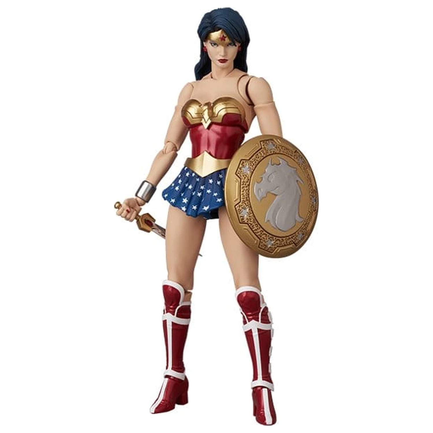 Superman MAFEX akčná figúrka Wonder Woman (Superman: For Tomorrow) 15 cm produktová fotografia