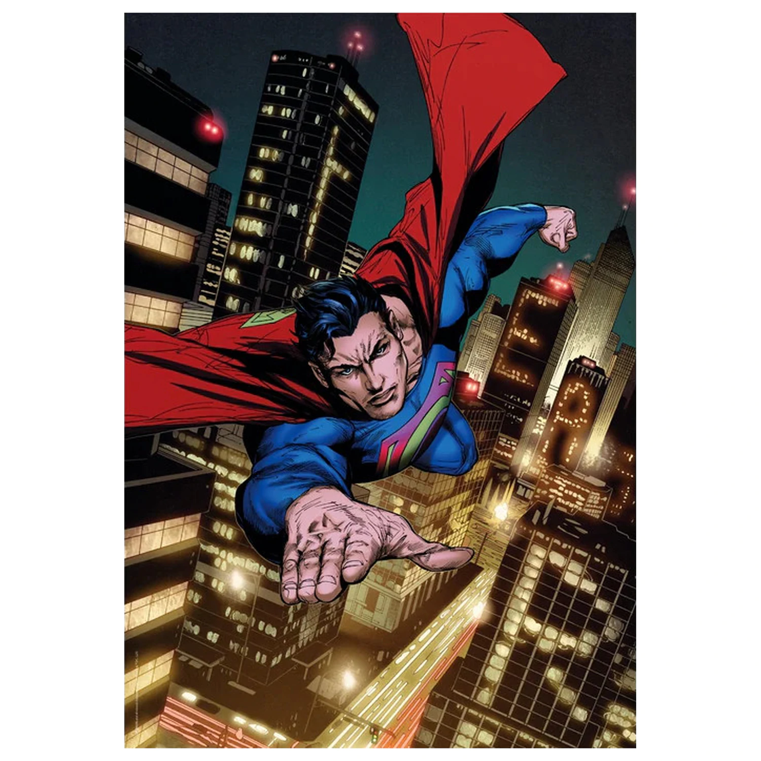 Superman Night 1000-dielne kompaktné puzzle produktová fotografia