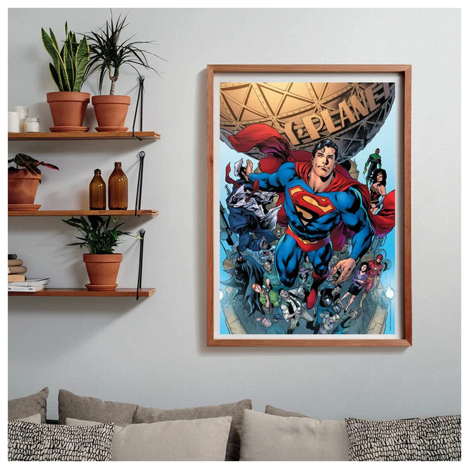 Superman Planet 1000-dielne kompaktné puzzle produktová fotografia