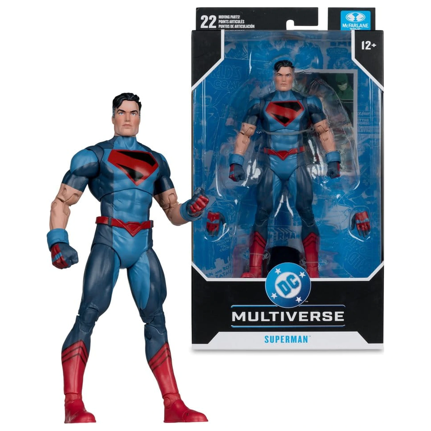 Superman & The Authority DC Multiverse akčná figúrka Superman 18 cm produktová fotografia