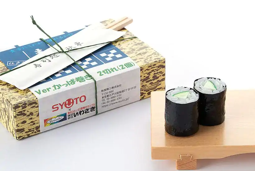 Sushi Plastic Model Kit 1/1 Kappa Maki (Uhorková Sushi Rolka) (re-run) 3 cm produktová fotografia