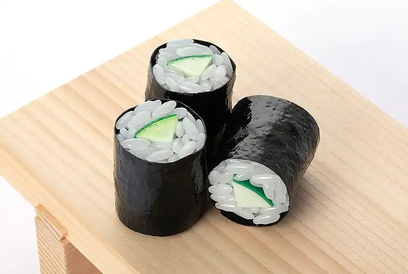 Sushi Plastic Model Kit 1/1 Kappa Maki (Uhorková Sushi Rolka) (re-run) 3 cm produktová fotografia