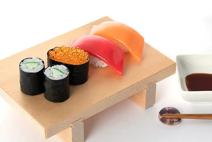 Sushi Plastic Model Kit 1/1 Kappa Maki (Uhorková Sushi Rolka) (re-run) 3 cm produktová fotografia