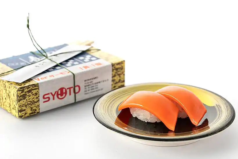 Sushi plastová modelová stavebnica 1/1 Salmon (re-run) 3 cm produktová fotografia