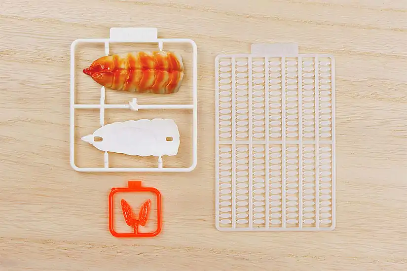 Sushi Plastiková Modelová Súprava 1/1 Kreveta 3 cm produktová fotografia