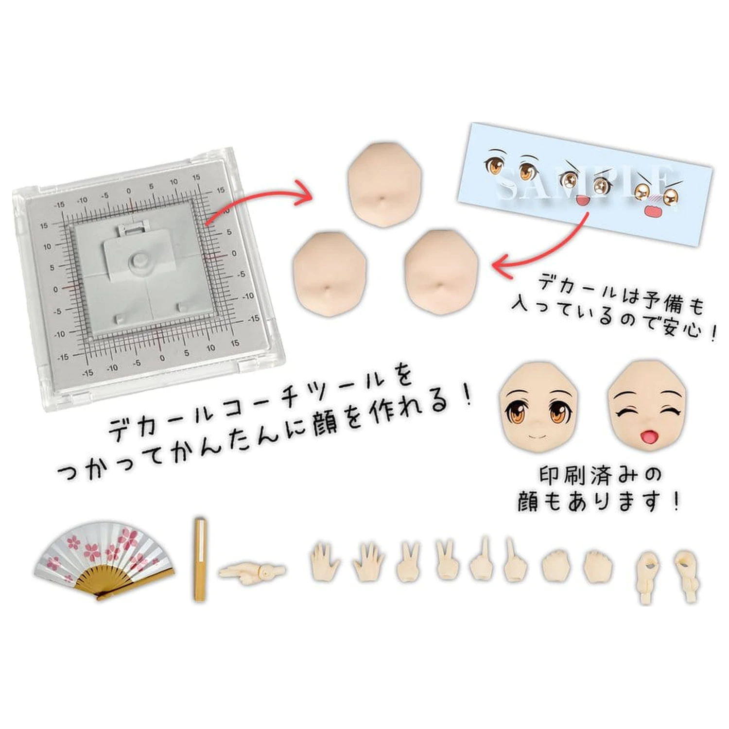 Suwahime Plafia plastový model kit Suwahime (súprava mini figúrok) 14 cm produktová fotografia
