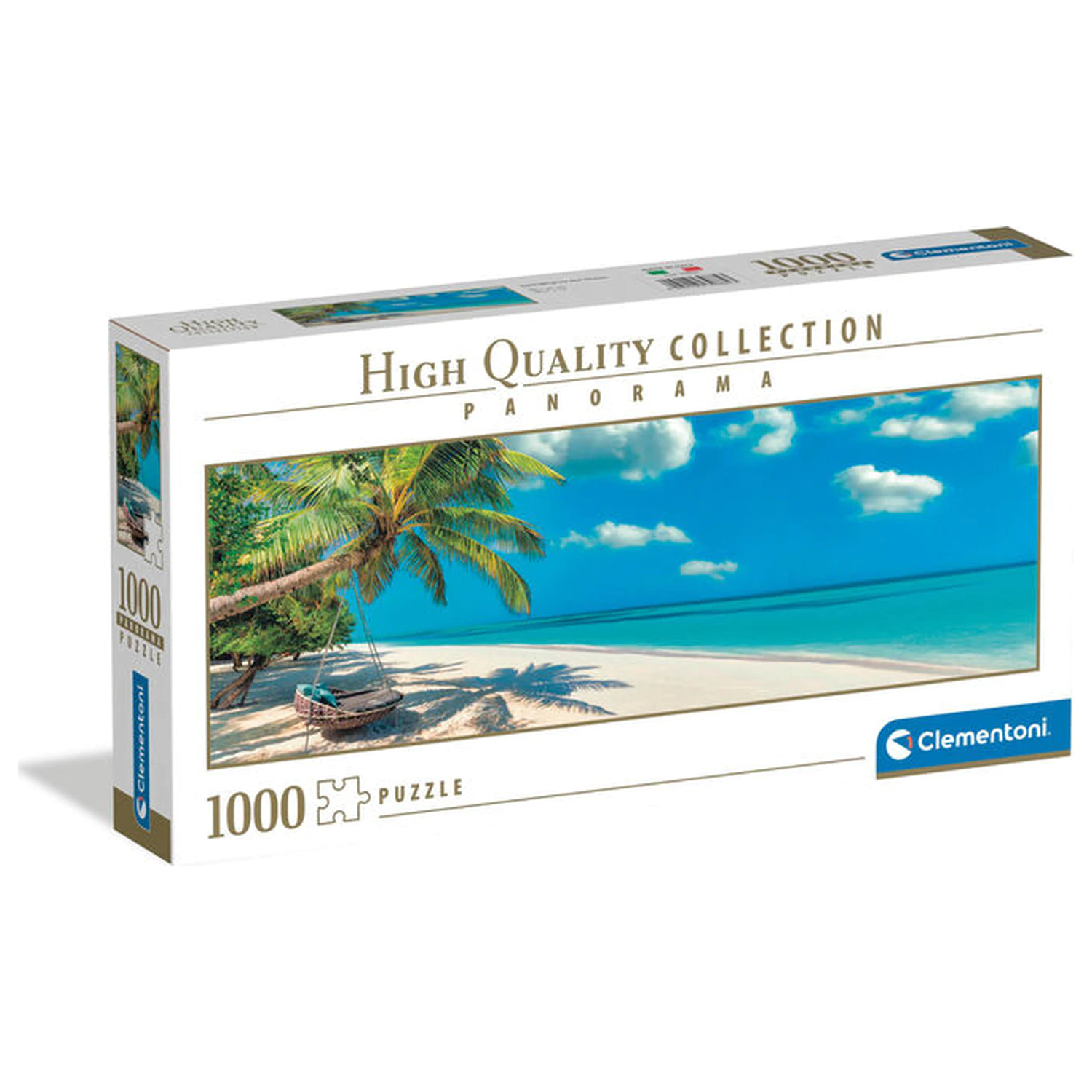 Swinging by The Ocean Panoramatické puzzle 1000 kusov produktová fotografia