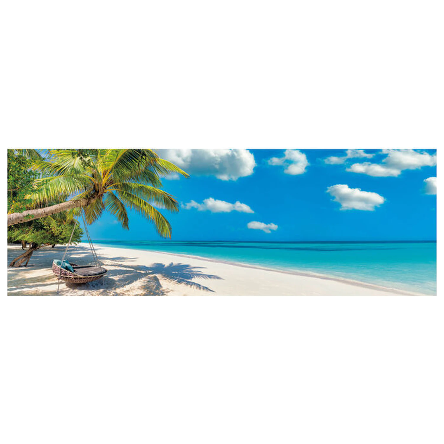 Swinging by The Ocean Panoramatické puzzle 1000 kusov produktová fotografia