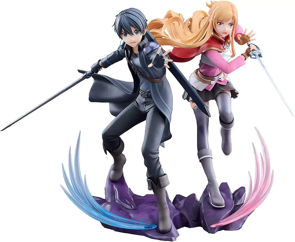 Sword Art Online Statue 1/7 Progressive Scherzo of Deep Night Kirito & Asuna Set termékfotó