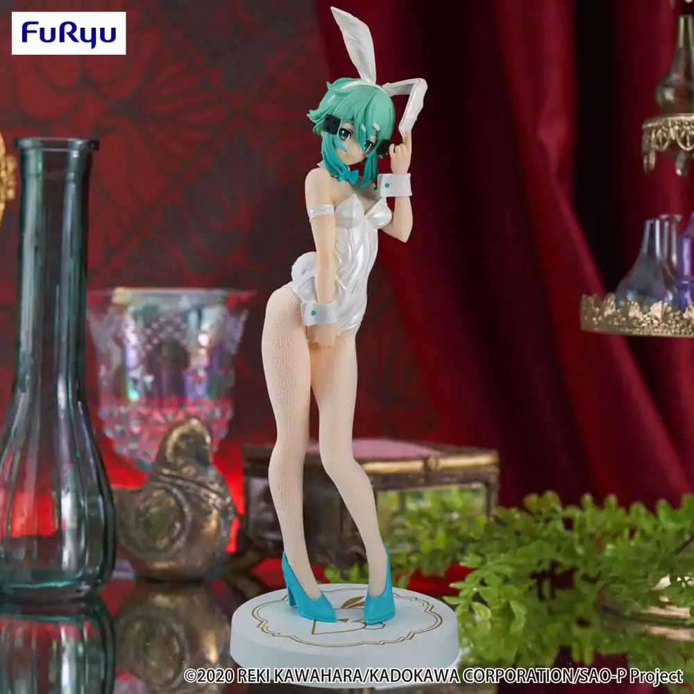 Sword Art Online BiCute Bunnies PVC Figúrka Sinon White Pearl Ver. 28 cm termékfotó