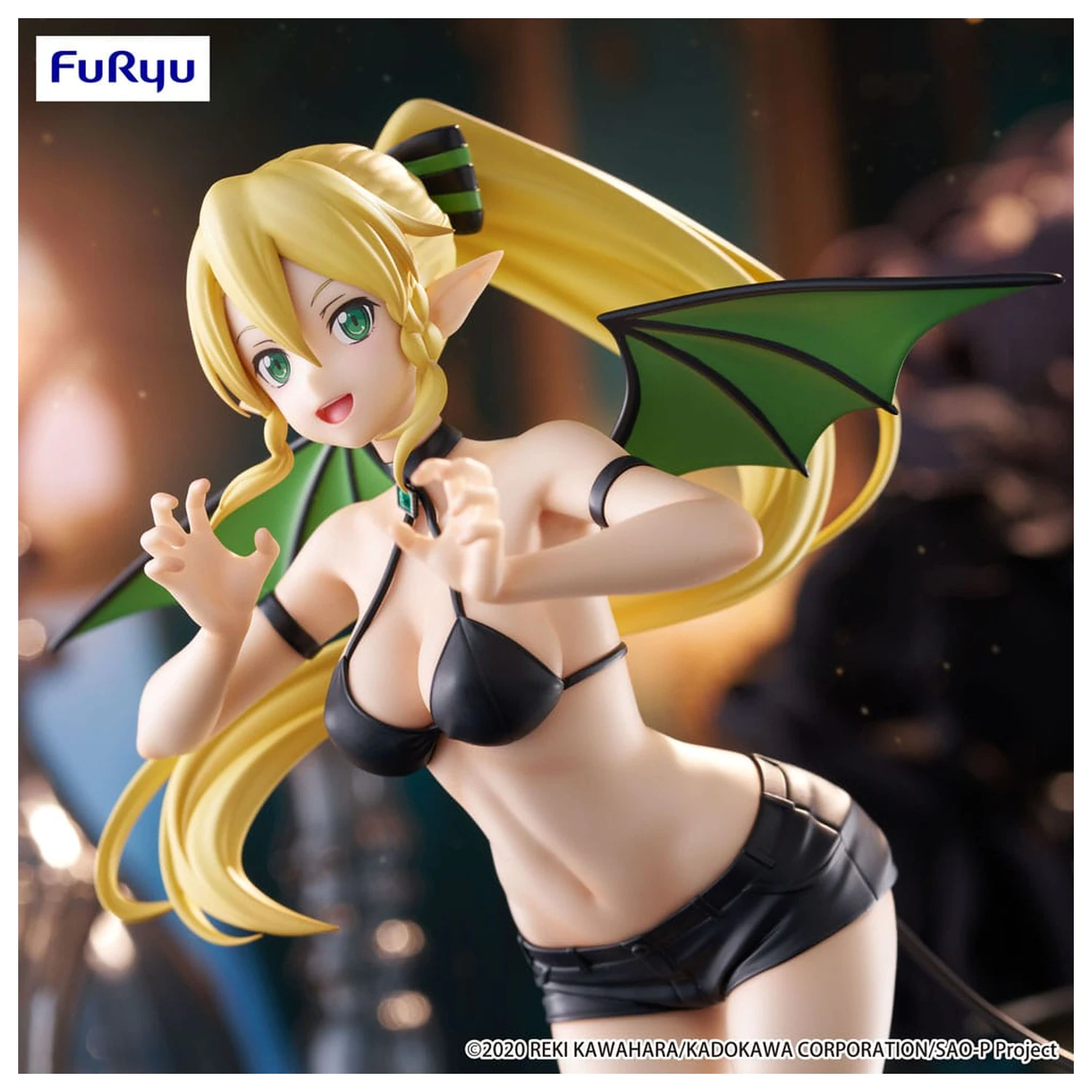Sword Art Online BiCute Dark PVC Socha Leafa 23 cm produktová fotografia