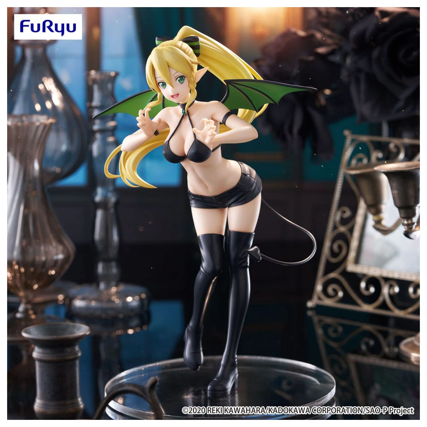 Sword Art Online BiCute Dark PVC Socha Leafa 23 cm produktová fotografia