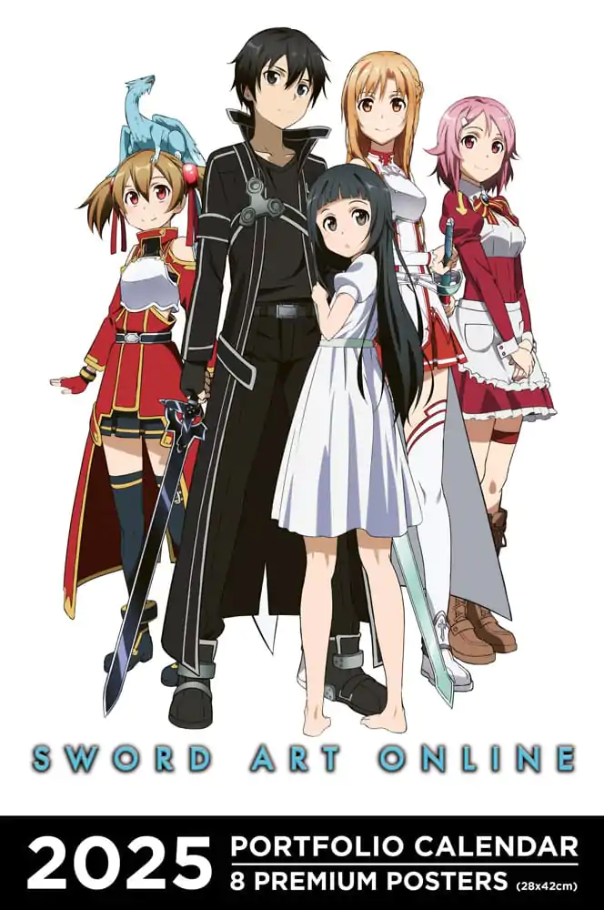 Sword Art Online Portfolio Calendar 2025 *English Version* termékfotó