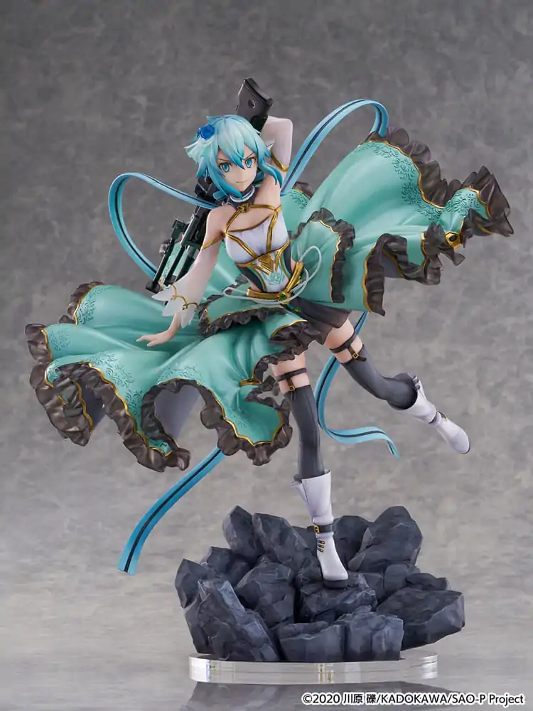 Sword Art Online SHIBUYA SCRAMBLE FIGURE PVC Socha 1/7 Sinon Crystal Dress Ver. 29 cm produktová fotografia