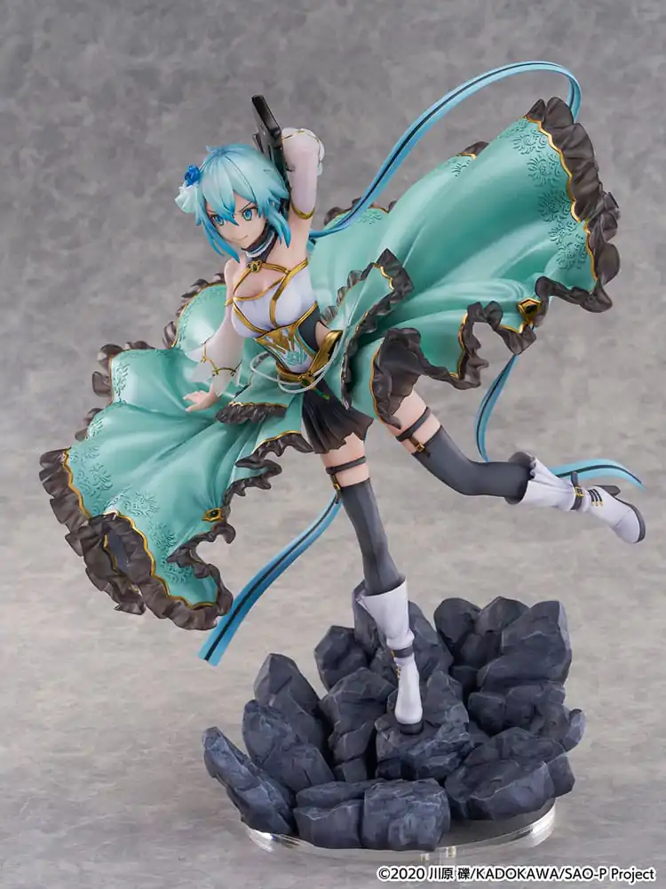 Sword Art Online SHIBUYA SCRAMBLE FIGURE PVC Socha 1/7 Sinon Crystal Dress Ver. 29 cm produktová fotografia