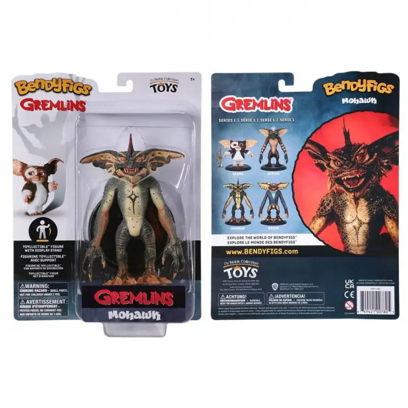 Gremlins Bendyfigs Bendable Figure Mohawk 16 cm termékfotó