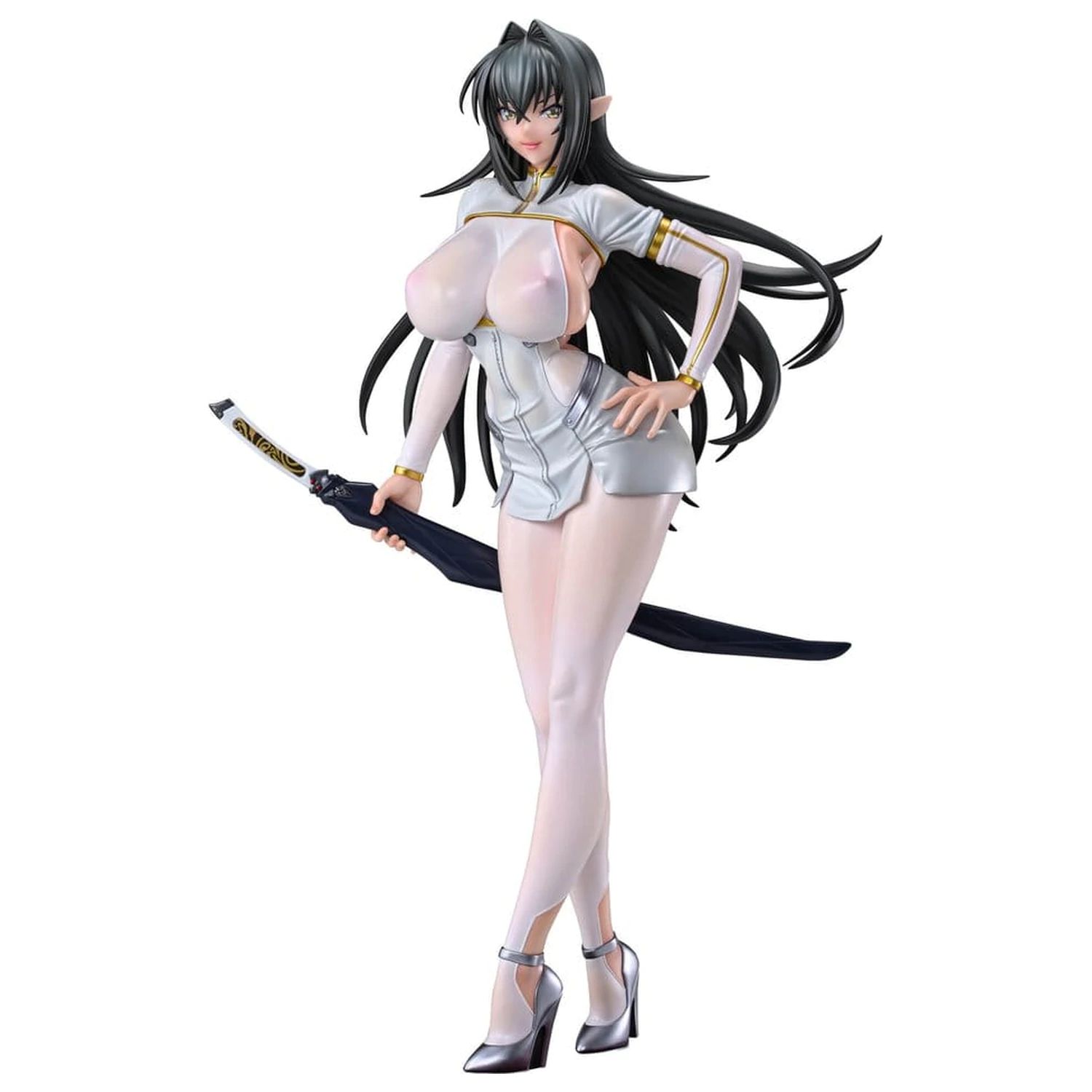 Taimanin RPG PVC figúrka 1/6 Annerose Vajra White see-through Ver. 31 cm produktová fotografia