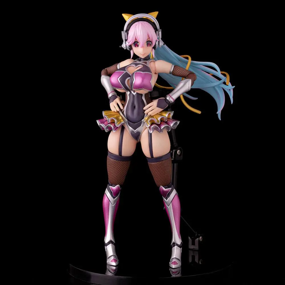 Taimanin RPG × Super Sonico PVC akčná figúrka Super Sonico Taimanin Ni Narimausu ver. 14 cm termékfotó