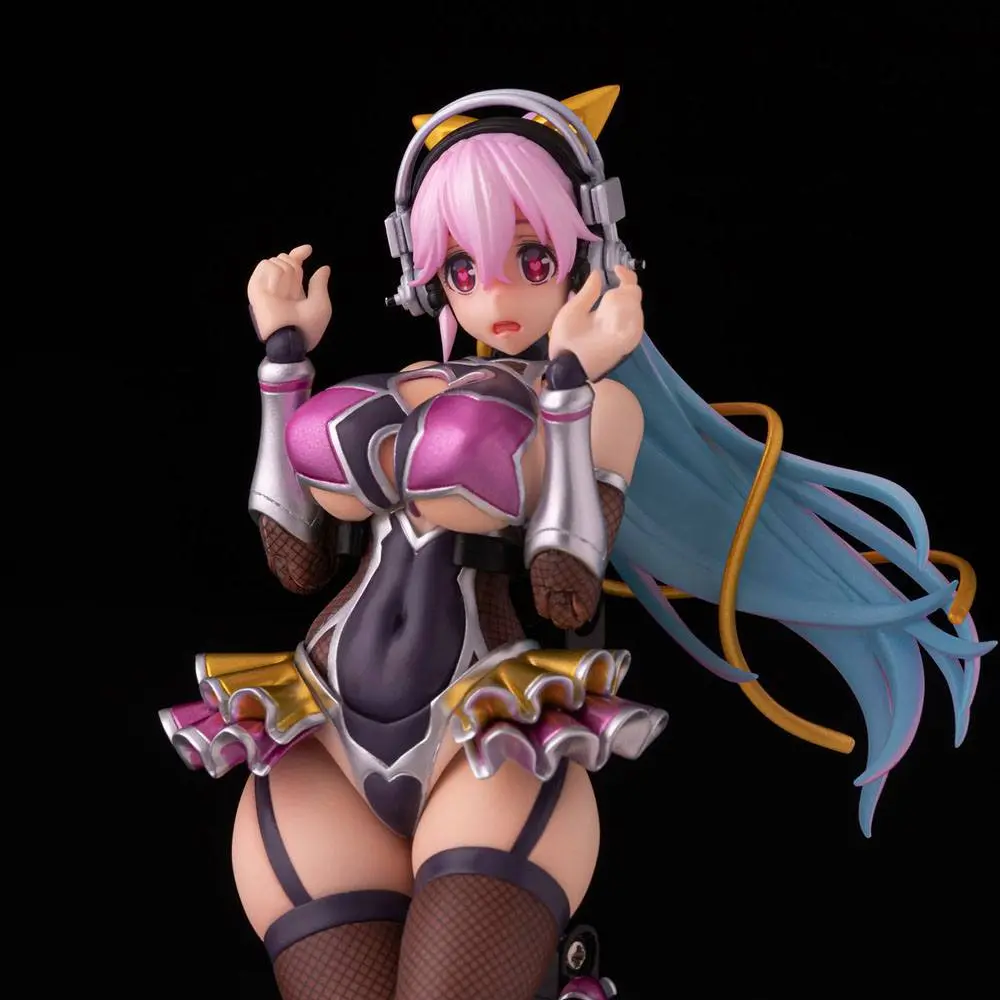 Taimanin RPG × Super Sonico PVC akčná figúrka Super Sonico Taimanin Ni Narimausu ver. 14 cm termékfotó