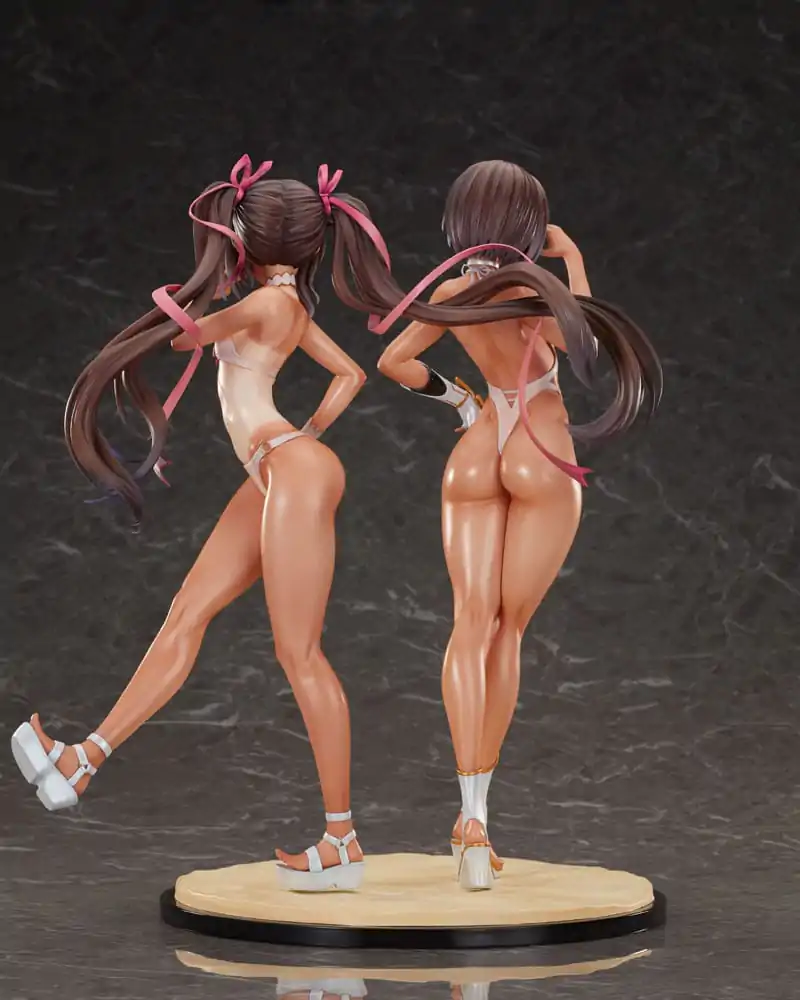 Taimanin RPG Set 2 PVC Socha 1/6 Adult Yukikaze and Young Yukikaze Swimsuits Ver. 28 cm produktová fotografia