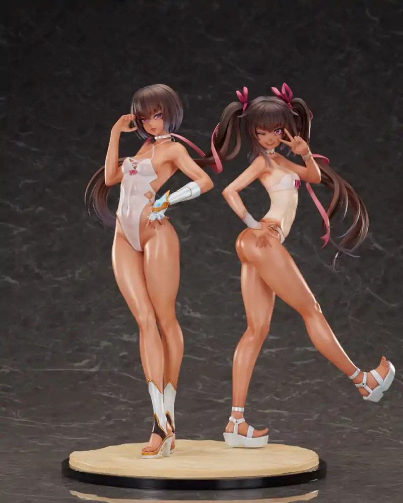 Taimanin RPG Set 2 PVC Socha 1/6 Adult Yukikaze and Young Yukikaze Swimsuits Ver. 28 cm produktová fotografia