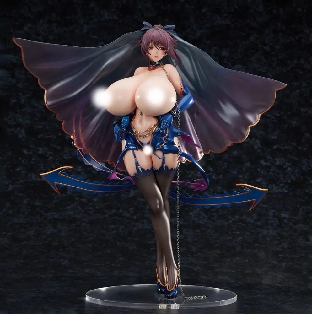 Taimanin RPGX Socha 1/6 Mizuki Shiranui Phantom Bride Ver. 30 cm produktová fotografia