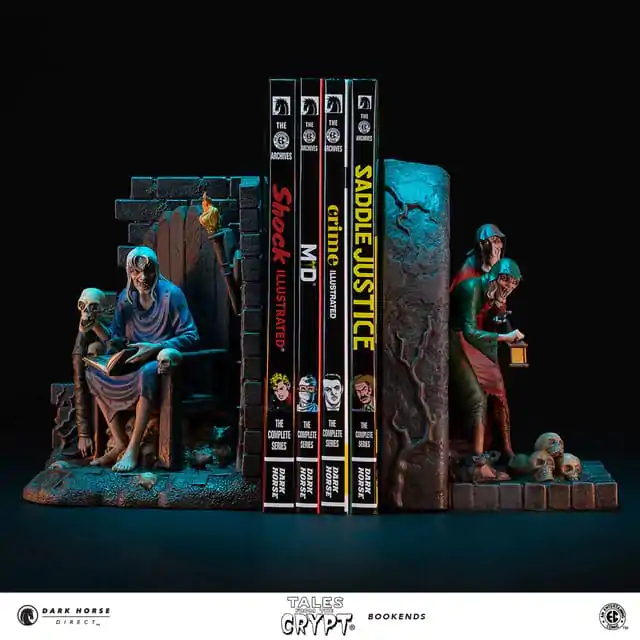 Tales from the Crypt Bookends Crypt-Keeper, Vault-Keeper & The Old Witch 21 cm Podpery na knihy produktová fotografia