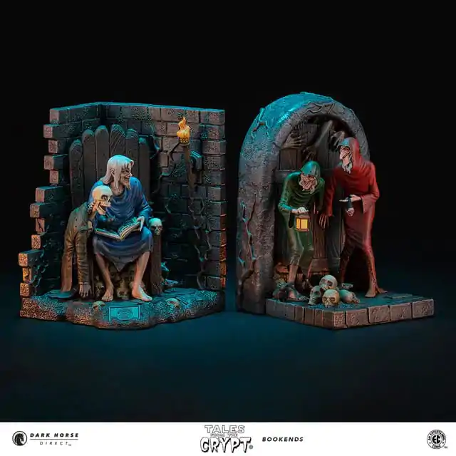 Tales from the Crypt Bookends Crypt-Keeper, Vault-Keeper & The Old Witch 21 cm Podpery na knihy produktová fotografia