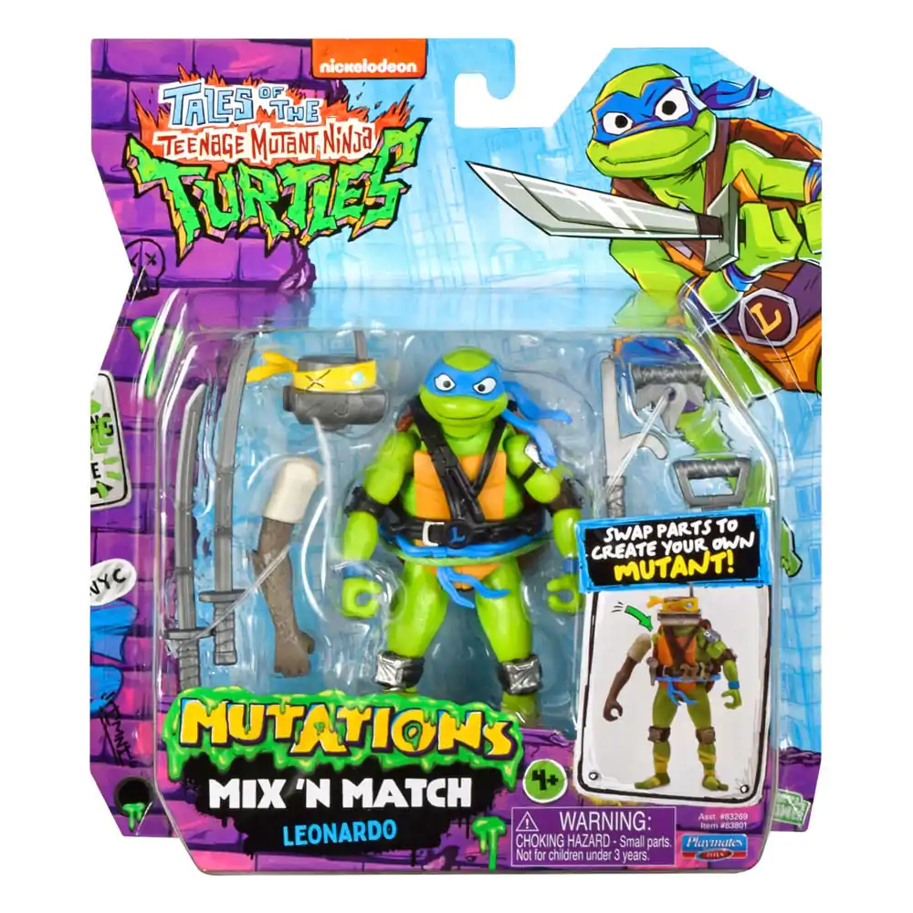 Tales of the Teenage Mutant Ninja Turtles Mix &#039;n Match Akčná figúrka Leonardo 12 cm produktová fotografia
