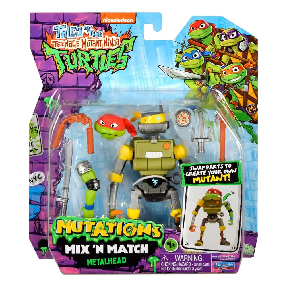 Tales of the Teenage Mutant Ninja Turtles Mix &#039;n Match Akčná figúrka Metalhead 12 cm produktová fotografia