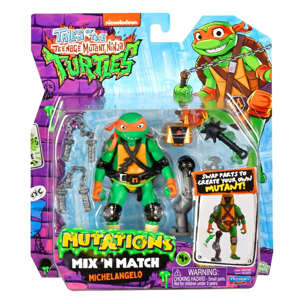 Tales of the Teenage Mutant Ninja Turtles Mix 'n Match Akčná Figúrka Michelangelo 12 cm produktová fotografia