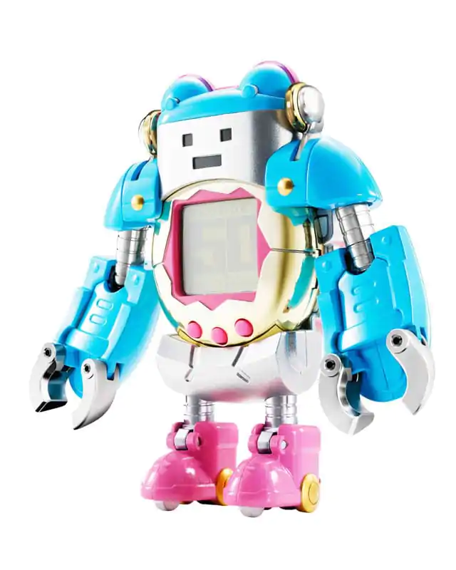 Tamagotchi Soul of Chogokin Diecast Akčná Figúrka Tamagotchi Robot 10 cm produktová fotografia