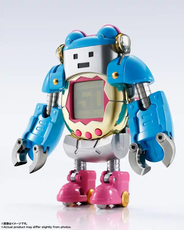 Tamagotchi Soul of Chogokin Diecast Akčná Figúrka Tamagotchi Robot 10 cm produktová fotografia
