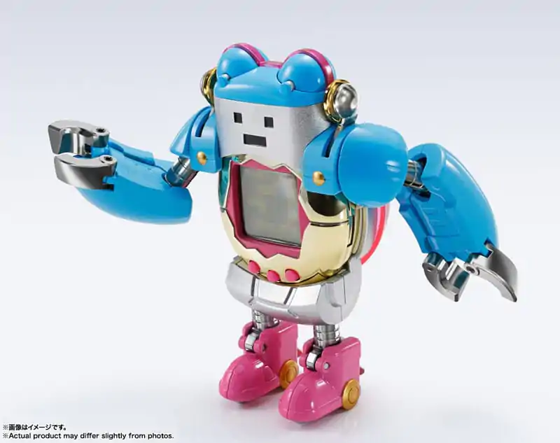 Tamagotchi Soul of Chogokin Diecast Akčná Figúrka Tamagotchi Robot 10 cm produktová fotografia