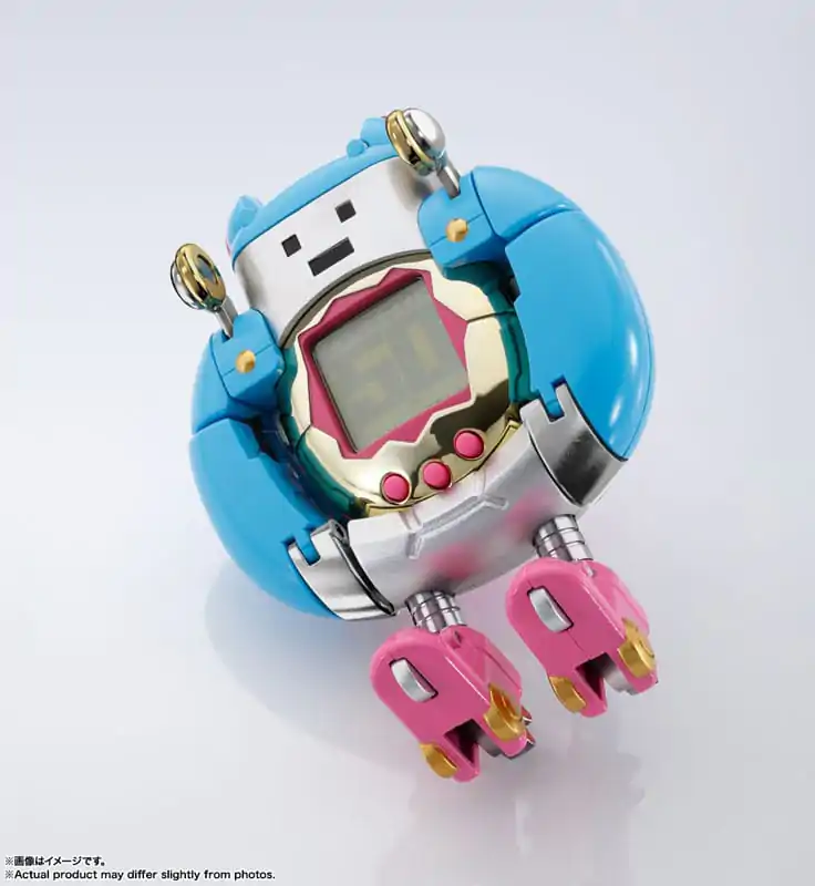 Tamagotchi Soul of Chogokin Diecast Akčná Figúrka Tamagotchi Robot 10 cm produktová fotografia