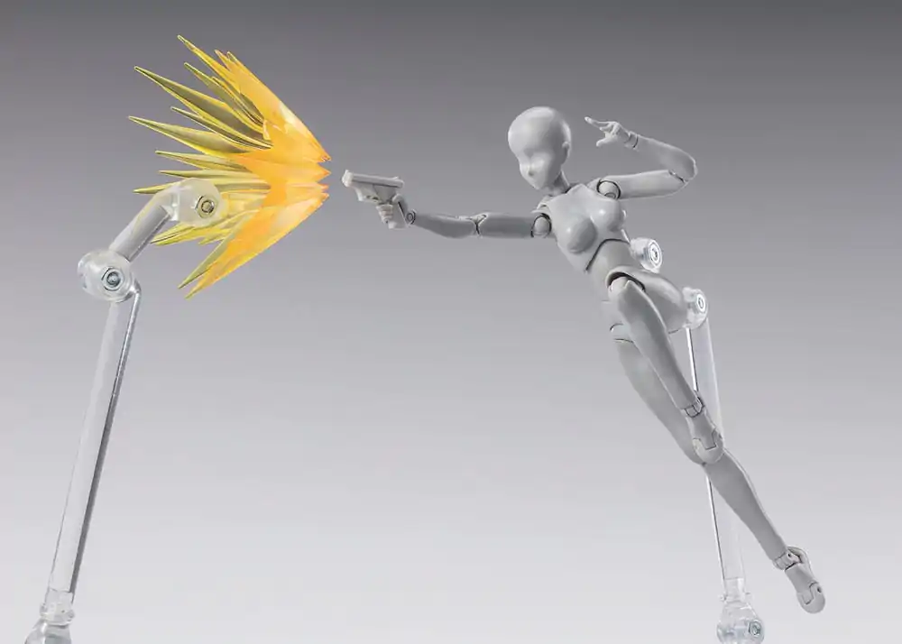 Tamashii Effect Action Figure Doplnok Shock Impact Yellow Ver. for S.H.Figuarts termékfotó