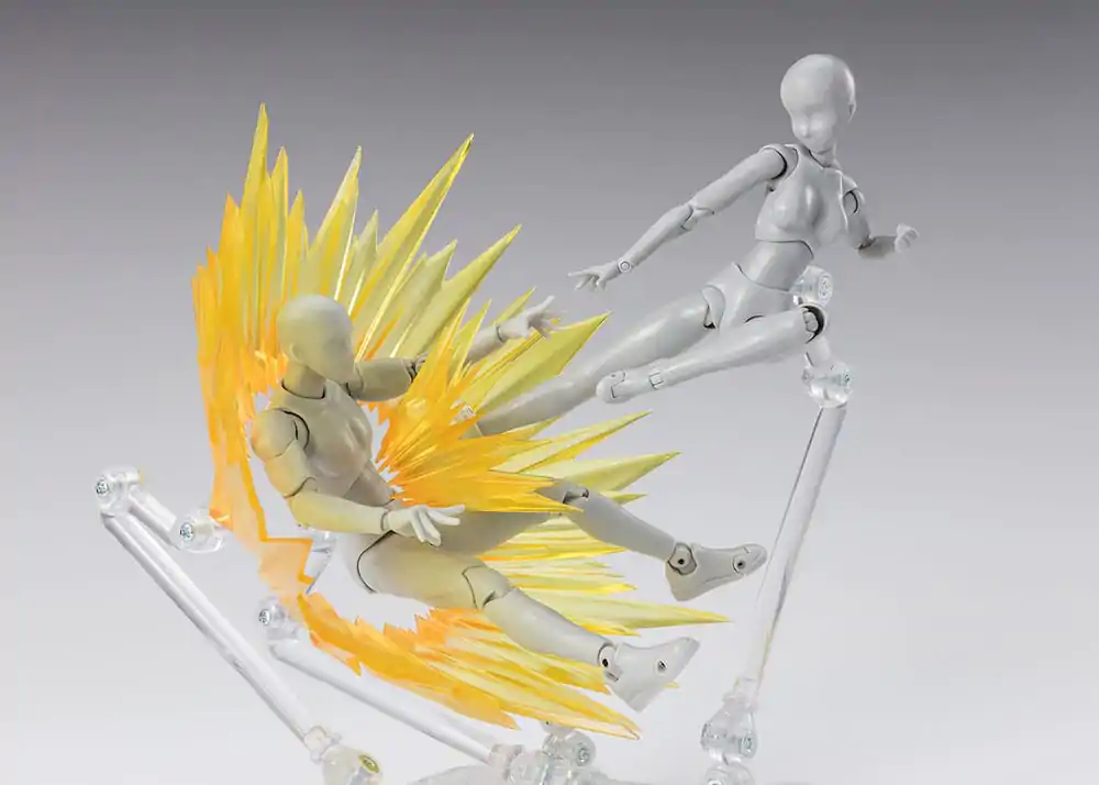 Tamashii Effect Action Figure Doplnok Shock Impact Yellow Ver. for S.H.Figuarts termékfotó