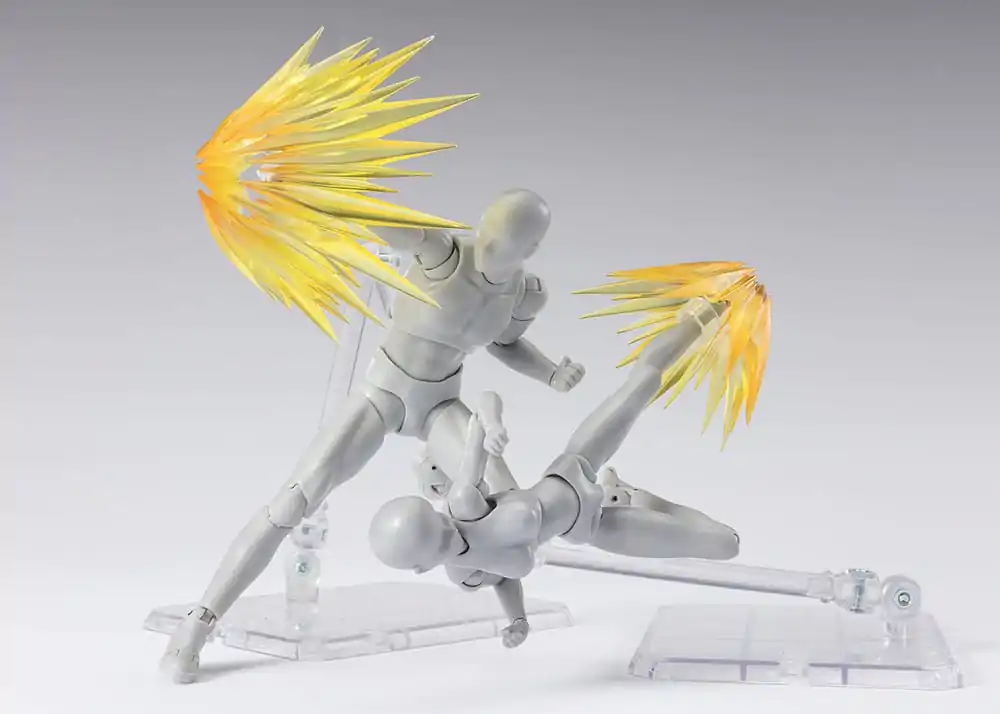 Tamashii Effect Action Figure Doplnok Shock Impact Yellow Ver. for S.H.Figuarts termékfotó