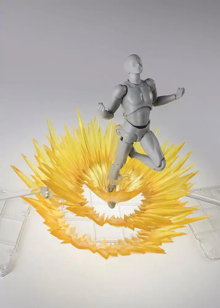 Tamashii Effect Action Figure Doplnok Shock Impact Yellow Ver. for S.H.Figuarts termékfotó