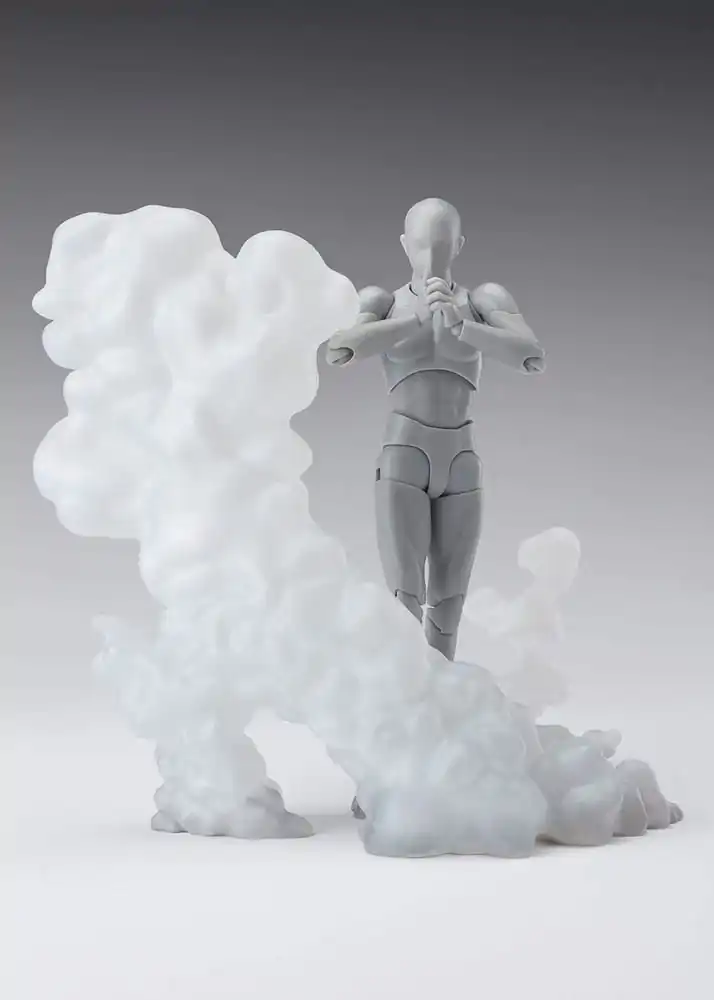 Tamashii Effect Action Figúrka Kiegészítő Füst Fehér Verzió S.H.Figuartshoz termékfotó