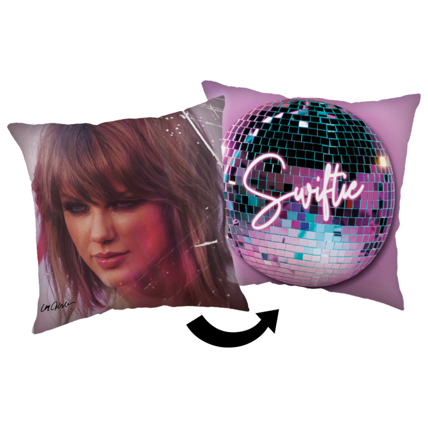 Taylor Swift Swiftie vankúš, dekoratívny vankúš 40x40 cm produktová fotografia