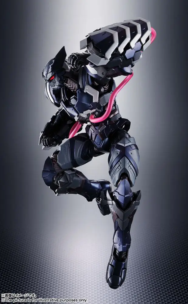 Tech-On Avengers S.H. Figuarts Akčná figúrka Venom Symbiote Wolverine 16 cm termékfotó