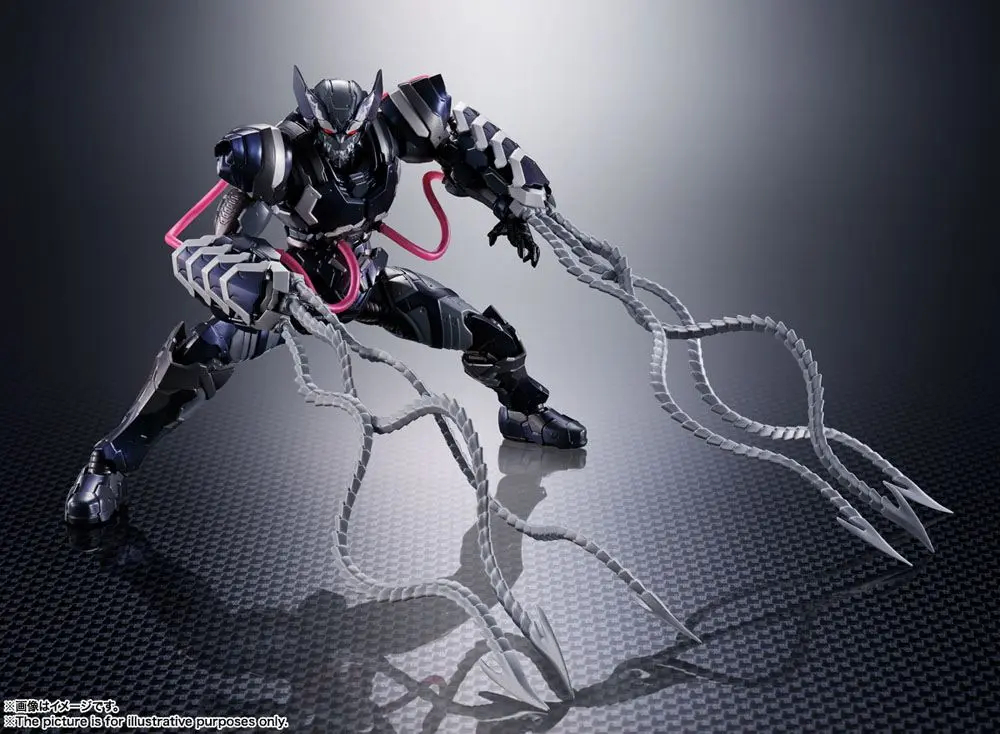 Tech-On Avengers S.H. Figuarts Akčná figúrka Venom Symbiote Wolverine 16 cm termékfotó