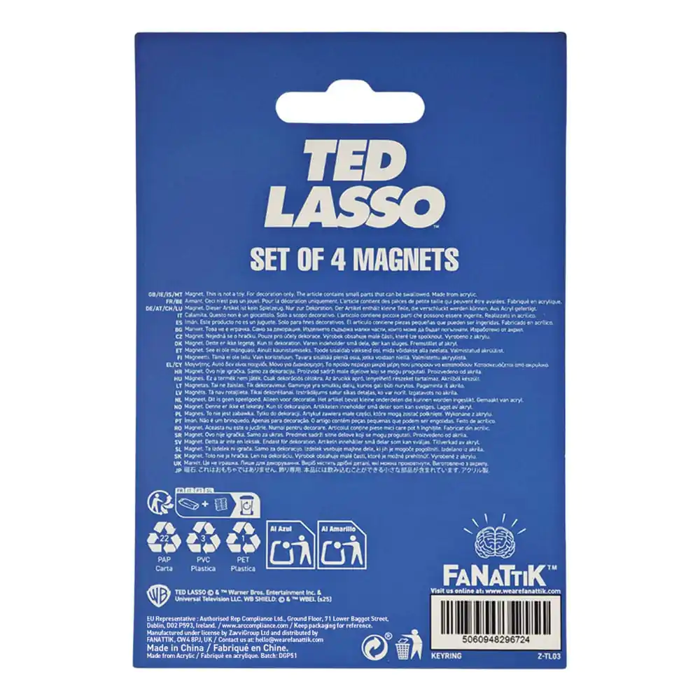 Ted Lasso Sada tehličiek Magnet Warrior Limited Edition produktová fotografia