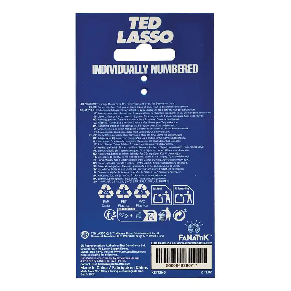 Ted Lasso Keychain Limited Edition Prívesok na kľúče Limited Edition produktová fotografia