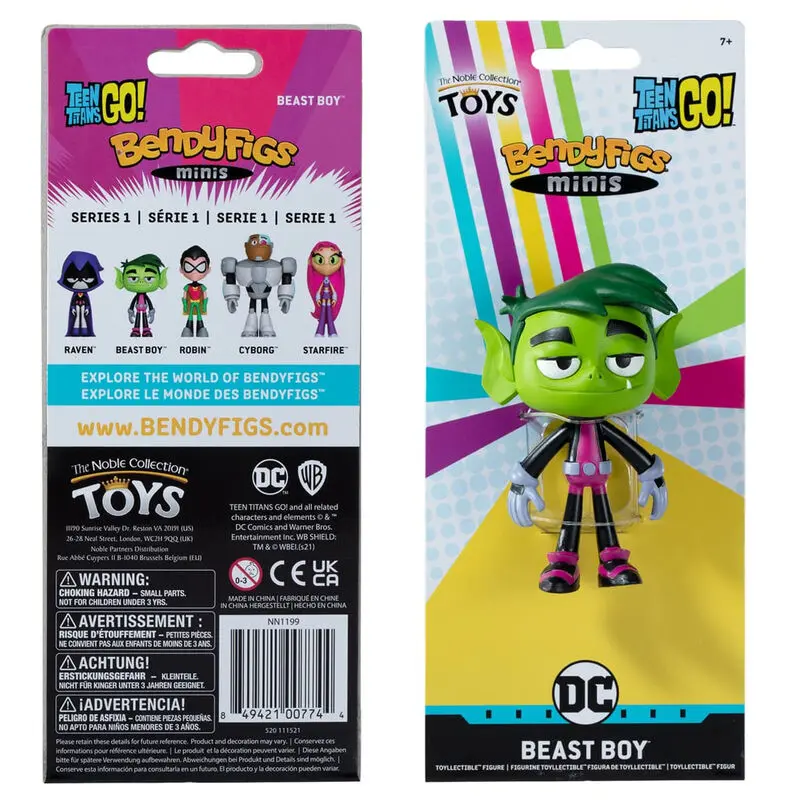 Teen Titans Go! Ohýbateľná figúrka - Beast Boy 9 cm termékfotó