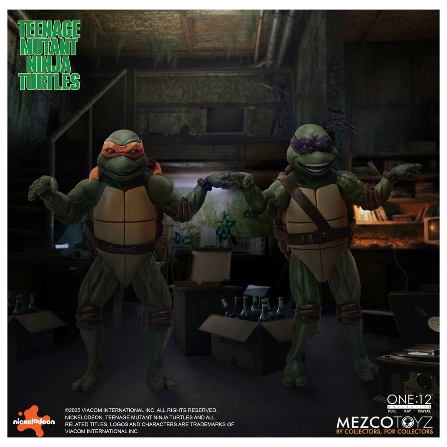 Teenage Mutant Ninja Turtles Figures box set 1/12 Teenage Mutant Ninja Turtles (1990 Movie) 15 cm produktová fotografia